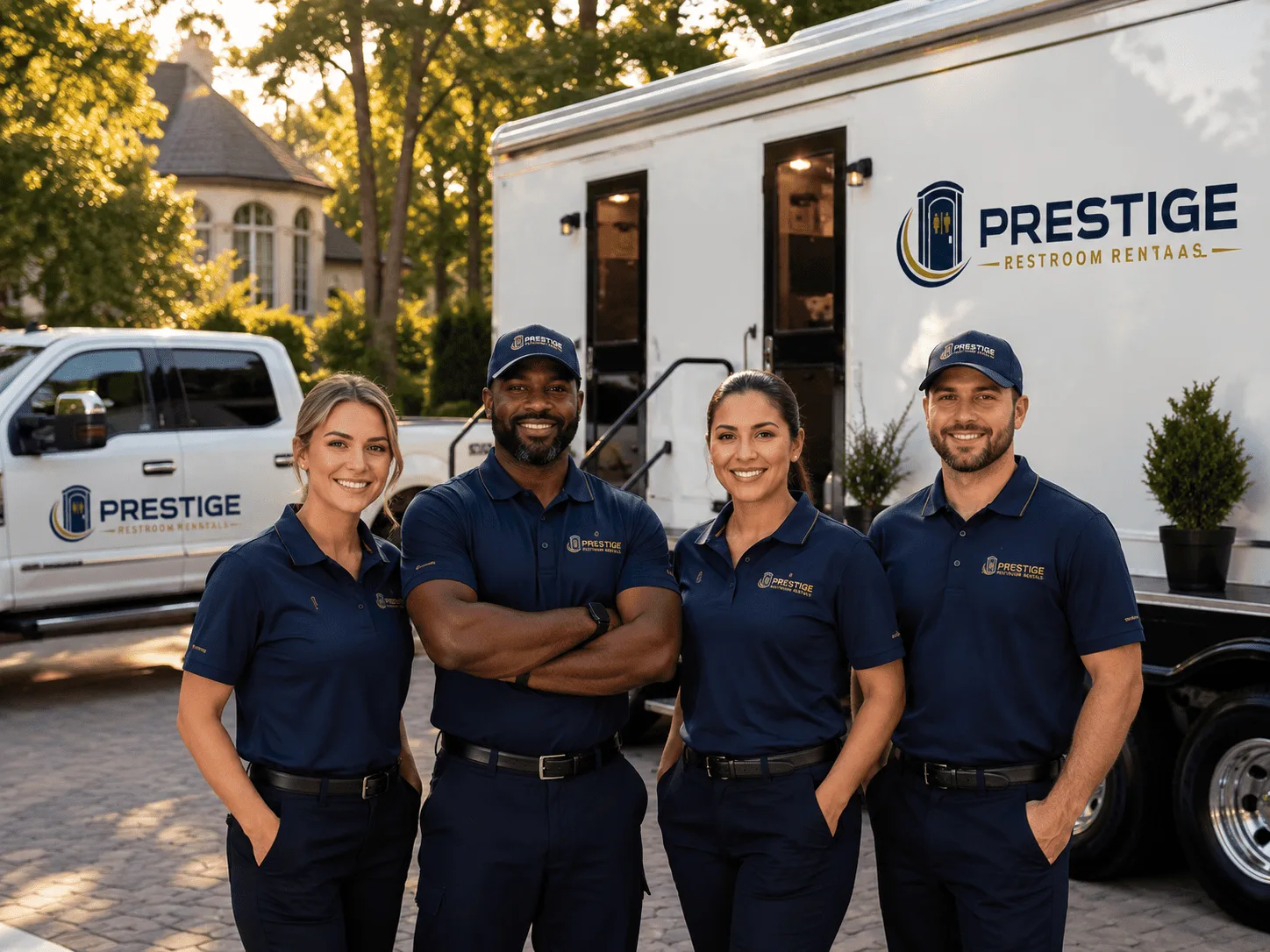 Professional Luxury Portable Restrooms company in Delaware